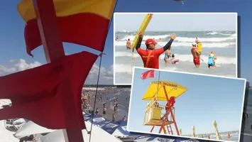 Steag roșu pe tot litoralul românesc. Un bărbat de 56 de ani a murit la Mamaia, iar jandarmii au scos turiștii din mare la Eforie Nord