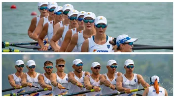 România, de neoprit la CE de canotaj de la Varese! Aur pentru echipajele de 8+1 feminin și masculin, 8 plus 1 rame mixt şi dublu vâsle mixt!