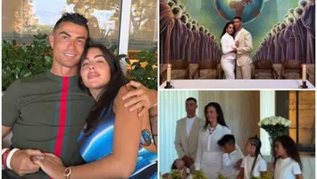 Primele imagini de la nunta lui Cristiano Ronaldo cu Georgina Rodriguez. Cei doi au semnat un contract prenupțial înainte de eveniment