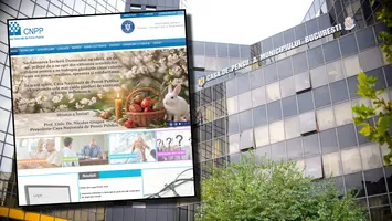 În toiul verii, site-ul Casei de Pensii își întâmpină vizitatorii cu „Paște fericit!”. Reprezentanții CNPP: „Noi avem acum în lucru alte activități”