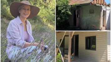 FOTO Cum arată casa de oaspeți a nutriționistei Mihaela Bilic. Renovarea durează de 2 ani:”Era o anexă dărăpănată, acum este o frumusețe”