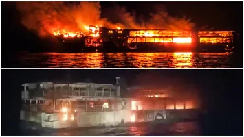 Incendiu la bordul unui feribot în Filipine. Cel puțin cinci persoane au murit și alte 87 sunt date dispărute