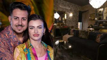 Cum arată casa din Roma în care locuiesc Prințul Marco și Bianca de la „Insula Iubirii”. Ceas Rolex integrat în perete, tapet Gucci și perne Hermès GALERIE FOTO