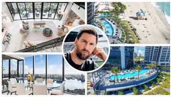 Cum arată apartamentul de lux al lui Leo Messi din Miami. Piscină privată, design premium și garaj pentru două mașini GALERIE FOTO
