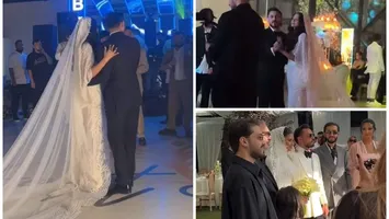 VIDEO Fiica lui Costel Cocoș s-a măritat cu un lăutar celebru. Imagini și vedete de top de la petrecerea anului