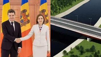 Republica Moldova a aprobat acordul cu România pentru podul peste Prut de la Ungheni