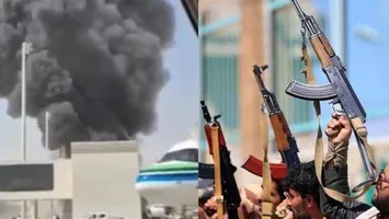 Cad bombe pe aeroportul din Riad. Mai multe persoane au fost rănite, zborurile au fost anulate
