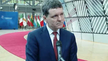 Președintele Nicușor Dan, înaintea reuniunii Consiliului European de la Bruxelles: „Ne interesează să existe un sprijin al UE pentru un centru de securitate civilă pe care vrem să-l construim împreună cu Bulgaria”