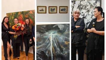 EXPOZIŢIE la Galeria Romană. (CON) – FUZIUNE aduce împreună doi artiști cu limbaje plastice distincte, Gabriela Prosszer & Alex Ivanov