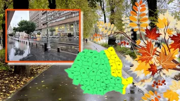 Avertizare meteo. Vânt puternic şi ploi moderate în mare parte din ţară, în următoarele ore. Cum va fi vremea în Capitală