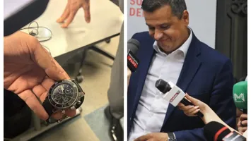Sorin Grindeanu şi-a prezentat celebrul ceas în direct la Punctul Culminant. Vrea să facă schimb cu „Cartier-ul” deputatei USR Diana Stoica