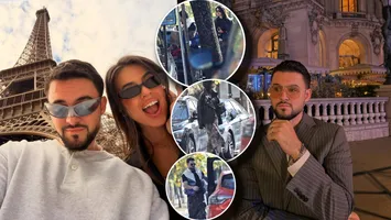 Noi imagini cu Mario Fresh și iubita lui, Miruna. Ipostazele în care cei doi au fost surprinși pe străzile din Capitală