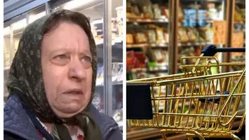 Românii sunt îngenunchiați de prețurile tot mai mari ale alimentelor. O femeie plânge în fața rafturilor: ”Trebuie să renunț la multe, că nu pot să fac față”