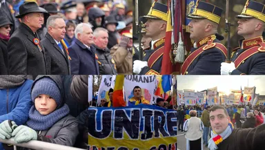 Parada militară spectaculoasă de Ziua Națională, la Alba Iulia. Traian Băsescu și Emil Constantinescu, marii absenți de 1 Decembrie | VIDEO