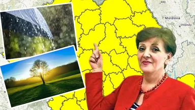 PROGNOZA METEO. Vreme cu turbulenţe până la Paşte, zilele cu soare vor alterna cu reprize de ploi şi frig