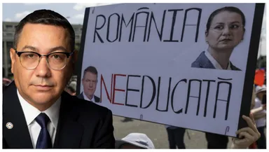 EXCLUSIV| Victor Ponta aruncă bomba despre greva din educație: ”Klaus Iohannis i-a scuipat în față pe toți profesorii”
