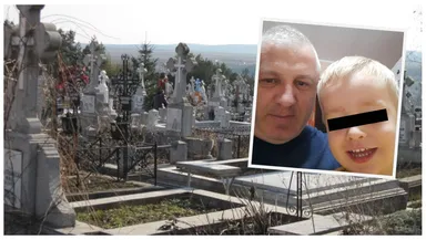 El este Cristian, polițistul găsit mort în cimitir pe mormântul fiicei sale de un an, de Sfântul Andrei! Bărbatul și-a pus capăt zilelor de ziua onomastică a micuței