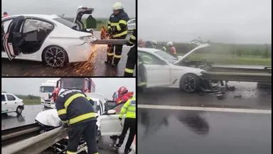 Accident teribil pe Autostrada București-Pitești! Un bărbat de 38 de ani și-a pierut viața în mod tragic