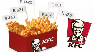 Ce conține meniul de la KFC, sunt 7 E-uri într-o porție de Crispy Strips. Informațiile pe care trebuie să le afli