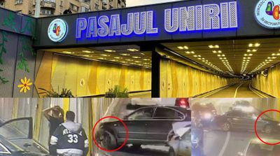 Ce a făcut șoferul vinovat de accidentul din Pasajul Unirii de ieri, după ce a provocat daune și a blocat circulația. Daniel Băluță: „Îi vom face o plângere penală!”