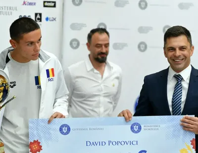 Ministrul Sportului laudă peformanța incredibilă reușită de David Popovici la Roma: „Deși știi cât ești de talentat și de bine pregătit, rămâi modest, concentrat, ambițios și dornic să ne aduci bucurie”