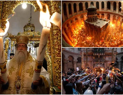 Lumina Sfântă de la Ierusalim va fi adusă în România în această seară. Va fi distribuită și parohiior din Mitropolia Basarabiei