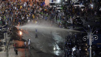 Protest 10 August Romania Tv