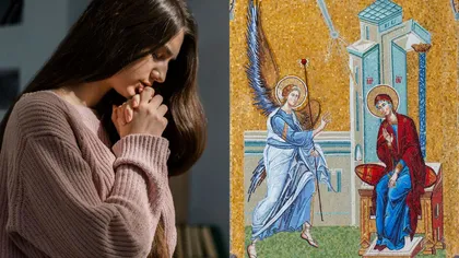 Calendar ortodox 25 martie 2026. Cruce roşie de Bunavestire şi dezlegare la peşte. De ce se poartă haine curate şi se pune pâine şi sare pe prag