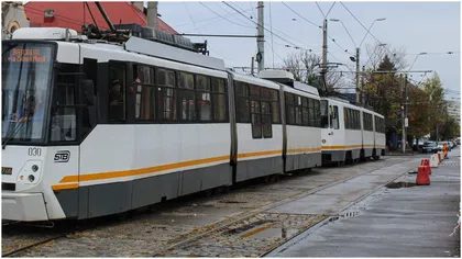 Incident în tramvai, pe Șoseaua Ștefan cel Mare. Două femei s-au lovit cap în cap și au ajuns la spital