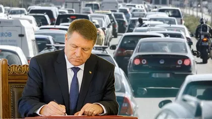 Klaus Iohannis a semnat decretul, ce riscă şoferii prinşi băuţi sau drogaţi la volan de mâine