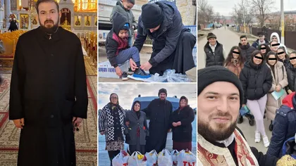Preot din Iași, inițiatorul unui proiect inedit pentru oamenii nevoiași din comună. Biserica le plătește pâinea cea de toate zilele: „Cu ochii în lacrimi, și-au cumpărat tot ce le-a poftit inimioara”
