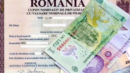 Cuponiada: Milioane de români n-au revendicat încă acţiuni de 350 de milioane de euro. Cum verifici dacă eşti bogat