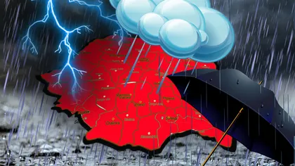 Prognoza meteo. Norii se ciocnesc după Paşte, vom avea grindină, tunete şi fulgere, dar şi căldură toropitoare