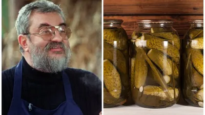 Rețeta de castraveţi crocanţi de vară în saramură a lui Radu Anton Roman. Ce ingredient secret să folosești dacă vrei o salată savuroasă