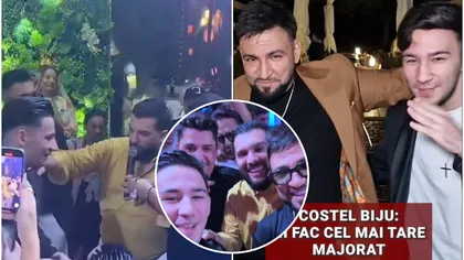 Mega-petrecere la majoratul fiului lui Costel Biju. Tânărul a primit în dar un bolid de lux, un penthouse și un ceas Rolex. Au curs râuri de șampanie, iar crema maneliștilor și-a dat măsura talentului