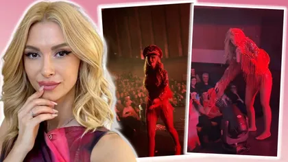 Andreea Bălan, moment stânjenitor pe scenă. Ce a pățit artista în timpul unui concert