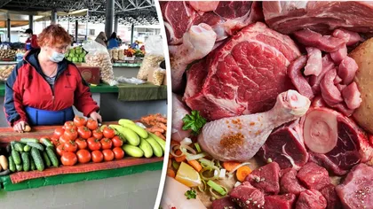 Legumele românești, mai scumpe decât carnea. Cât te costă să faci piața în București
