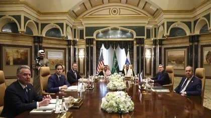Delegaţiile Statelor Unite şi Rusiei s-au reunit la Riad pentru noi negocieri de pace. Americanii se vor întâlni apoi cu delegaţia Ucrainei