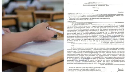 BAREME ISTORIE SIMULARE Bac 2025. Cum se rezolvau subiectele pentru o notă mare