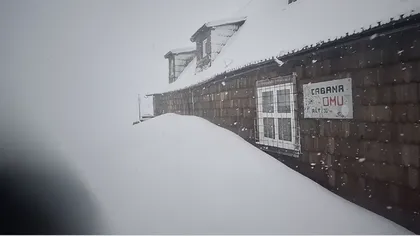 Vortexul polar aduce temperaturi de îngheţ în România. Ciclonul siberian deja a adus ninsori viscolite la munte VIDEO