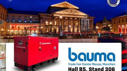 Zenessis expune la Bauma 2025 – Generatoare Diesel de ultimă generație pentru diverse industrii