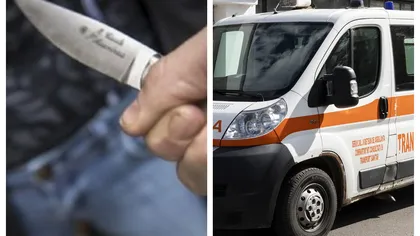 Incident grav în Noaptea de Înviere. Un bărbat a fost înjunghiat de noră. Le-a zis medicilor că a căzut în cuțitul de cozonac