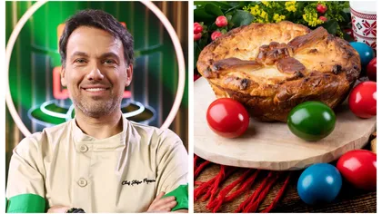 Rețeta de Pască a lui chef Ștefan Popescu. Ingredientele speciale folosite de juratul de la Chefi la cuțite