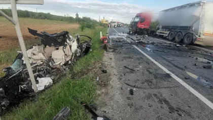 Fiul unui afacerist, mort în accidentul de pe centura de Nord a Craiovei. Mașina lui s-a izbit de o betonieră