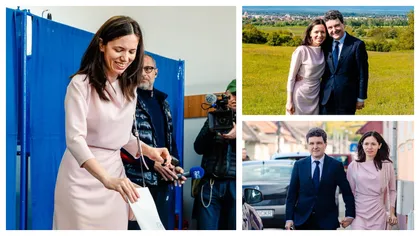 Cât costă rochia purtată de Mirabela Grădinaru, partenera lui Nicușor Dan, în ziua alegerilor prezidențiale
