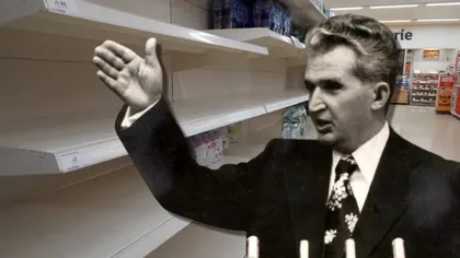 Se revine la raționalizarea produselor de bază, ca pe vremea lui Ceaușescu. Cel mult cinci produse vor putea fi cumpărate