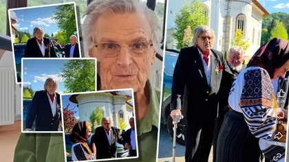 Cele mai recente imagini cu Florin Piersic, la 89 de ani. Actorul este de nerecunoscut, merge în baston