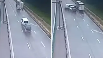 Planul Roşu de Intervenţie, activat în Arad după un accident în care au fost implicate două microbuze  şi un TIR