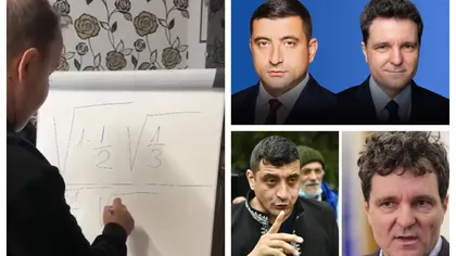 VIDEO Imagini fabuloase, „Regele” Dorin Cioabă le sugerează romilor, la tablă, cu cine să voteze printr-un calcul matematic