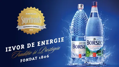 Borsec, reconfirmat Superbrand pentru a opta oară